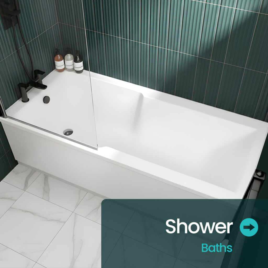 Shower Baths | Baths | Bathshed | Nationwide delivery Ireland and the UK