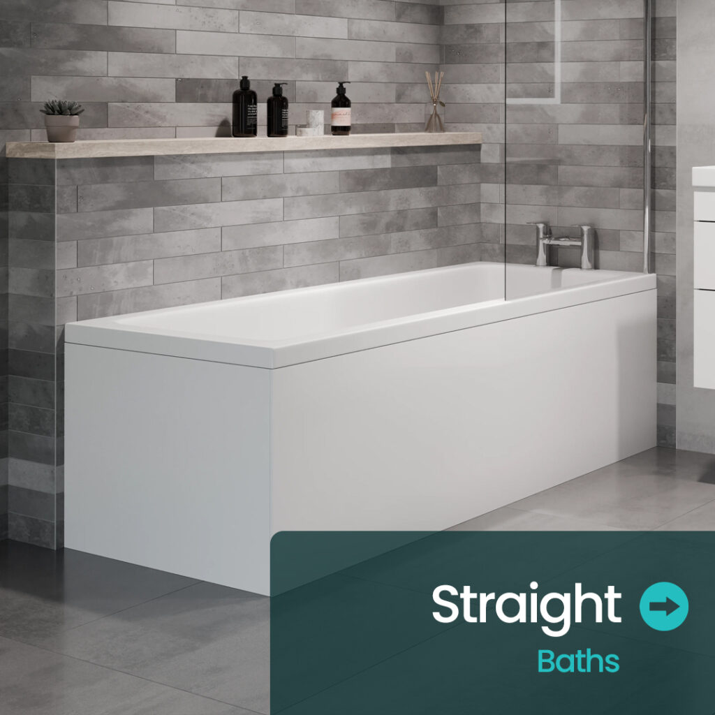 Straight Baths | Baths | Bathshed | Nationwide delivery Ireland and the UK