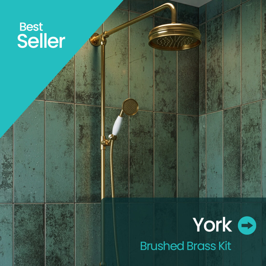 York Brass Traditional Thermostatic Shower Valve & Kit | Shower Clearance Sale | Nationwide delivery UK and Ireland | Bathshed