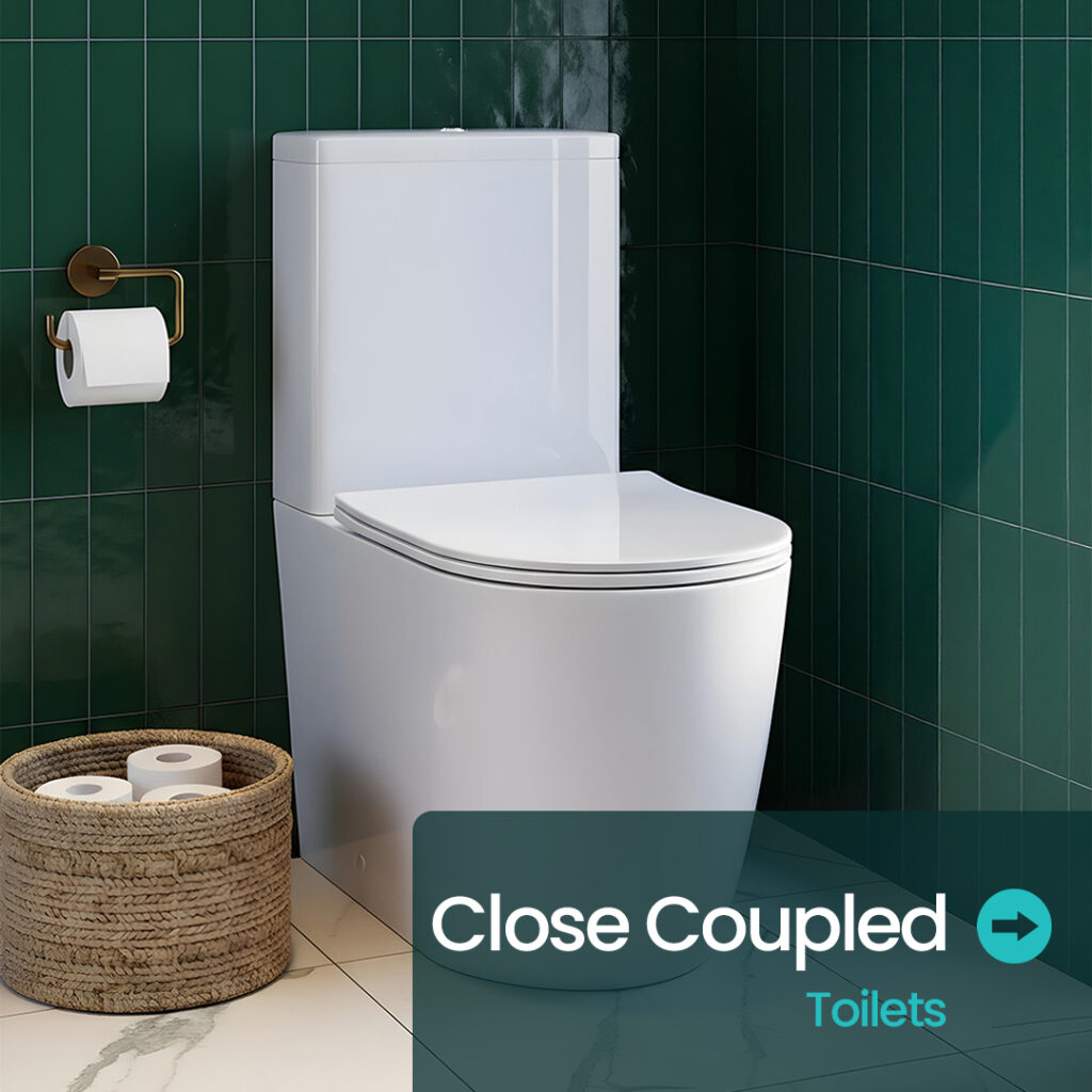 Close coupled toilet | Toilets | Bathshed Nationwide delivery uk and Ireland