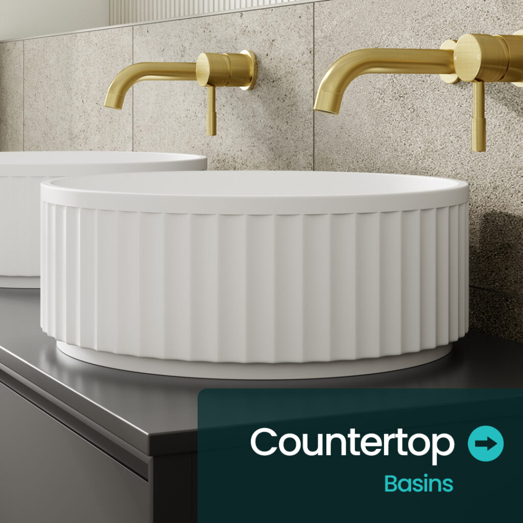Countertop basins for vanity units | Basins | Bathshed | delivery ireland and the uk