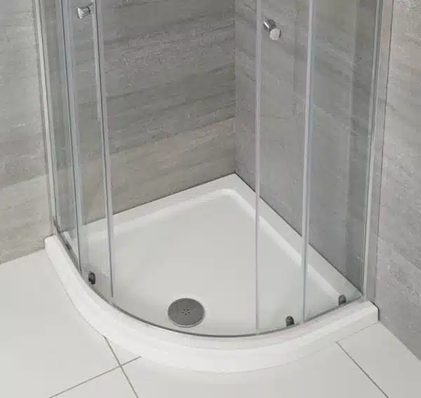 Purestone Slimline Quadrant Shower Tray 900 x 900mm - Image 2