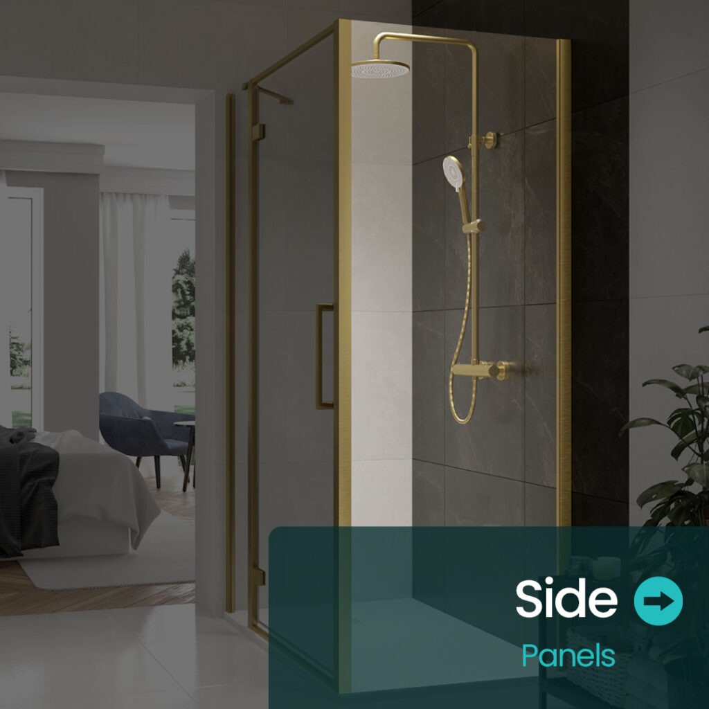 Side Panels for shower doors | Shower enclosures | Bathshed | Nationwide delivery ireland and the uk
