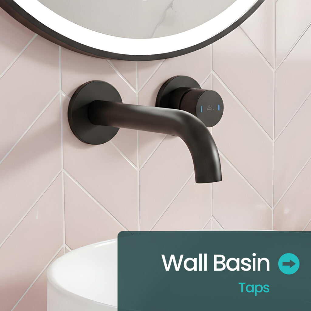 Wall Mounted Basin taps | Brassware | Bathshed | Delivery ireland and the uk
