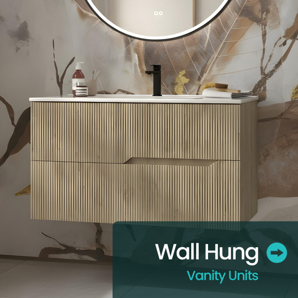 Wall Hung Bathroom Furniture | Vanity Units | Bathshed | Delivery Ireland and the UK