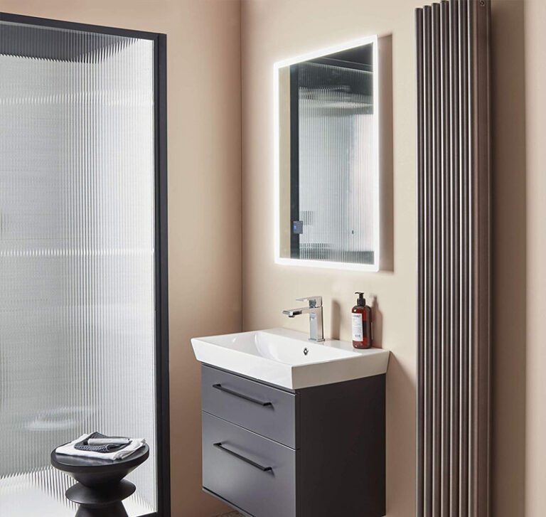 Faber Bluetooth Illuminated Mirror With Spotify Bathshed