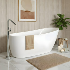 Ella white freestanding Bath | Atti Bathrooms | Ireland