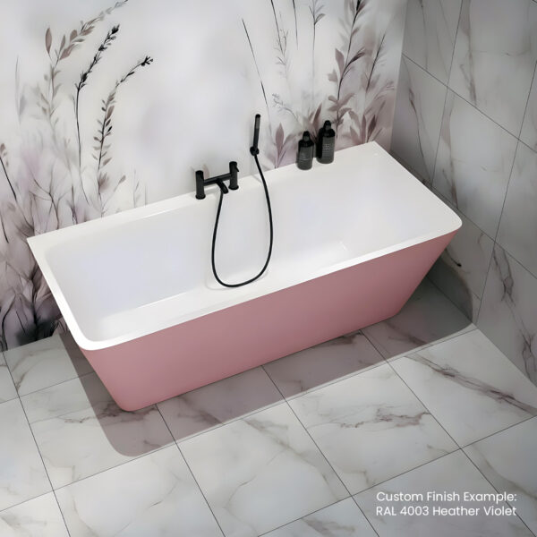 Isla Violet Freestanding Bath | Custom Coated Freestanding Baths | Baths | Delivery Ireland and the UK | Bathshed