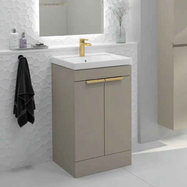 sonas bathrooms Stockholm floorstanding vanity unit