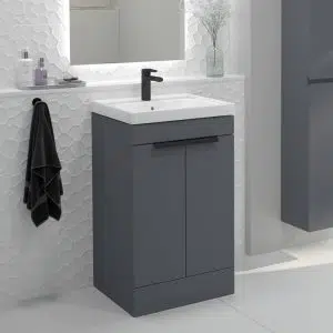 sonas bathrooms Stockholm floorstanding vanity unit