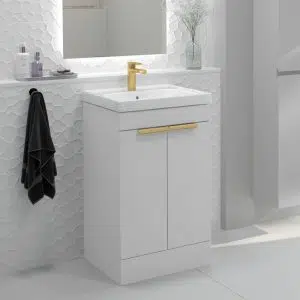 sonas bathrooms Stockholm floorstanding vanity unit