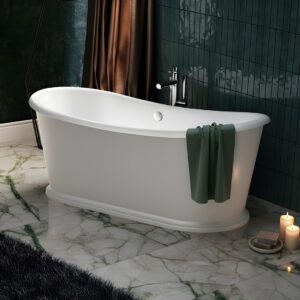 Anna double slipper traditional freestanding bath | Delivery UK and Ireland