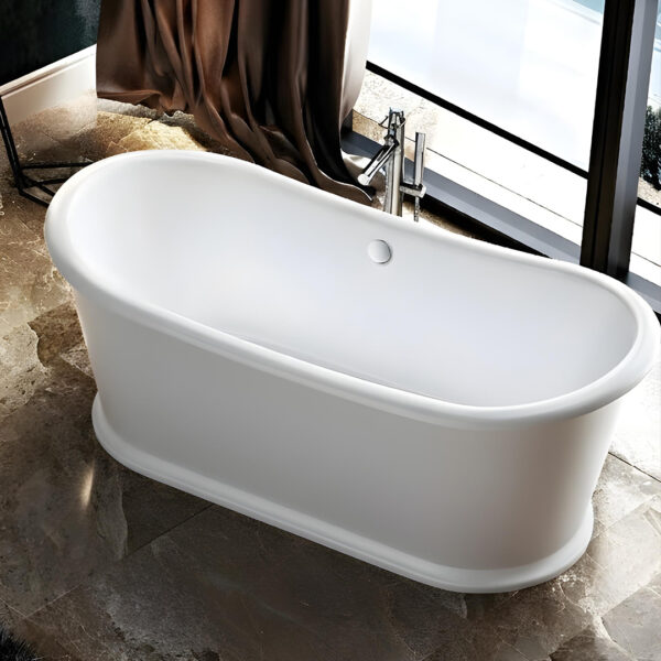 Anna double slipper traditional freestanding bath | Delivery UK and Ireland