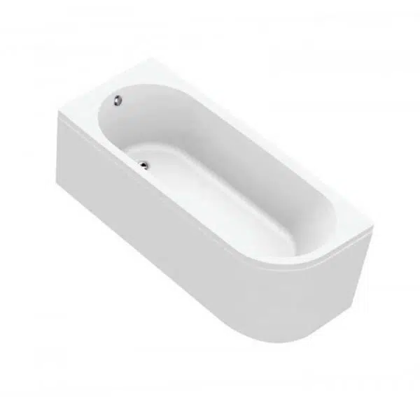 Curva Single Ended J Shaped Bath - Image 7