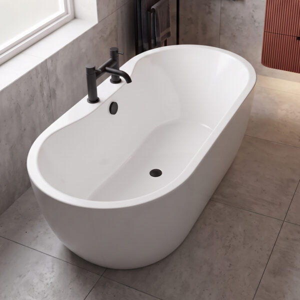 Ava White Freestanding Bath | Freestanding Baths | Baths | Delivery Ireland and the UK | Bathshed