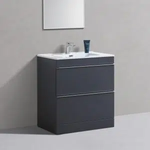 Cava Floorstanding Vanity Unit AnthraciteCava Floorstanding Vanity Unit Anthracite