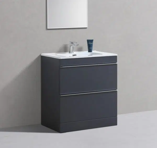 Cava Floorstanding Vanity Unit AnthraciteCava Floorstanding Vanity Unit Anthracite