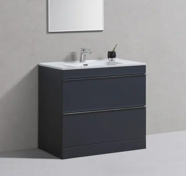 Cava Floorstanding Vanity Unit Anthracite - Image 2