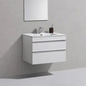 Cava Premium Wall Hung Vanity Unit White