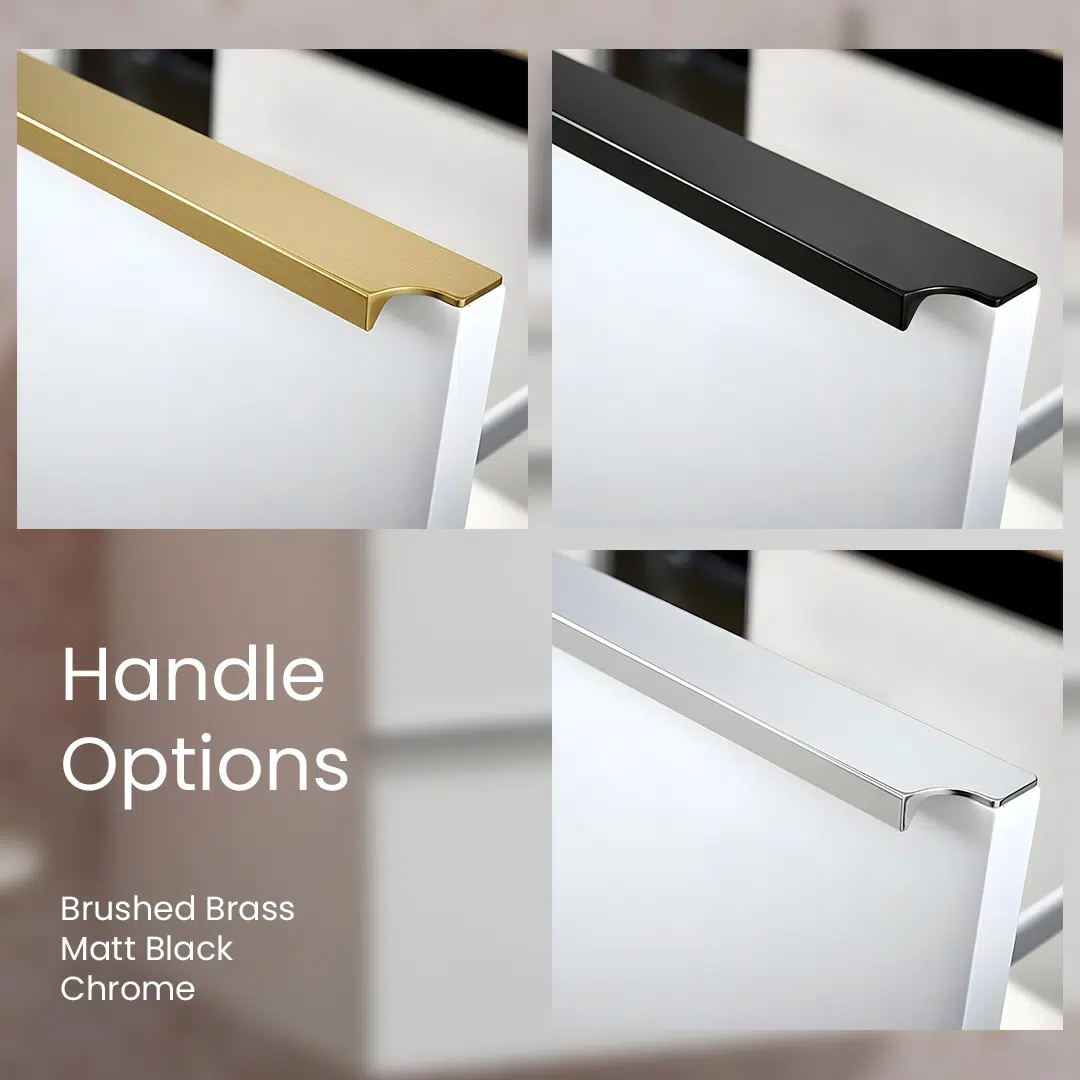 Cava White wall hung vanity unit - in stock - ireland and the UK