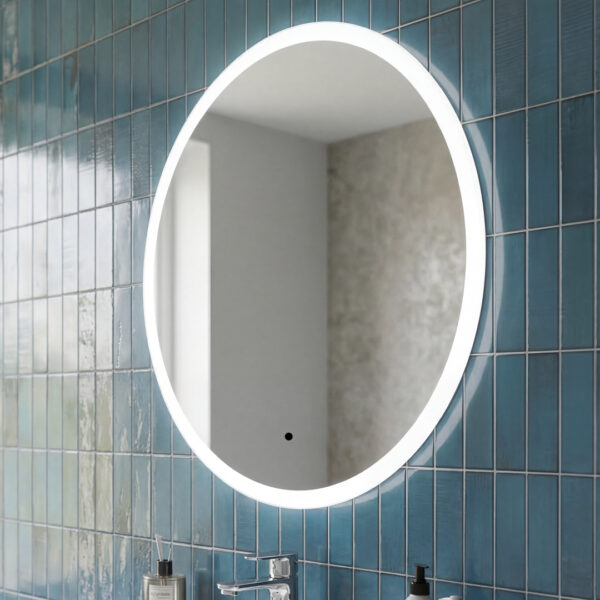 sandor round led mirror bathrooms | Bathshed | next day delivery ireland and the uk