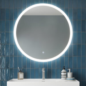 sandor round led mirror bathrooms | Bathshed | next day delivery ireland and the uk
