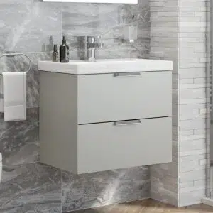 sonas bathrooms Stockholm wall hung vanity unit