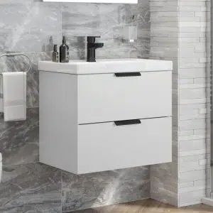 sonas bathrooms Stockholm wall hung vanity unit