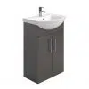 Belmont Gloss Grey Floostanding Vanity Unit