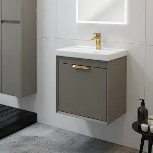 fjord vanity unit khaki