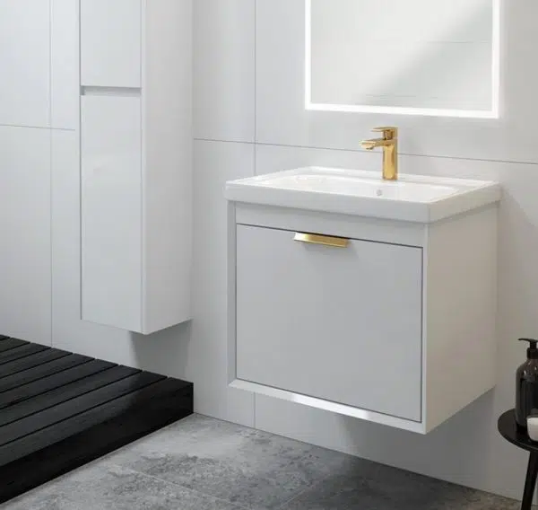 fjord vanity unit white