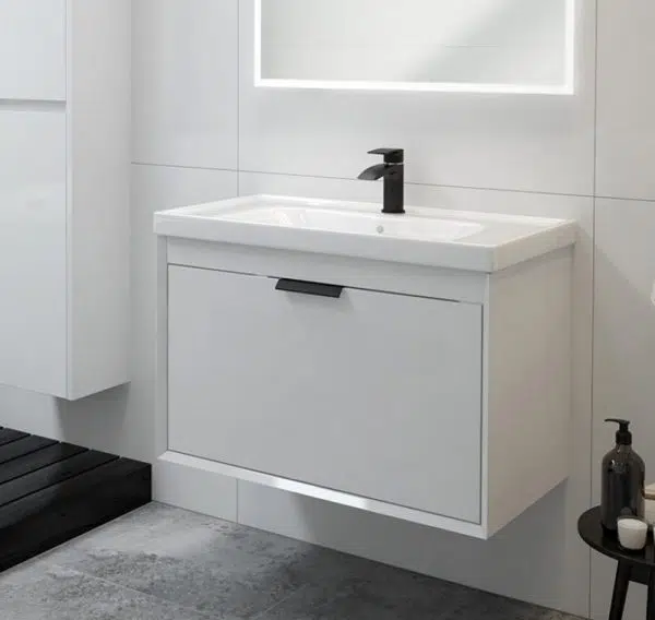 fjord vanity unit white