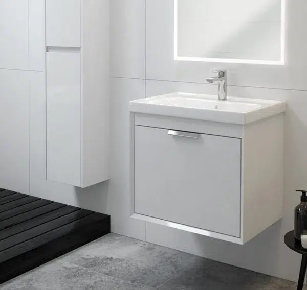 fjord vanity unit white