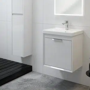 fjord vanity unit white