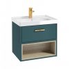 malmo vanity unit blue