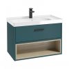 malmo vanity unit blue