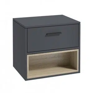 Malmo Night Sky Blue Countertop Vanity Unit