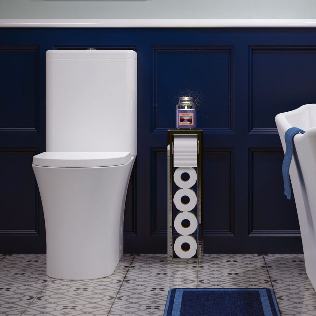 Atti series 300 comfort height close coupled toilet