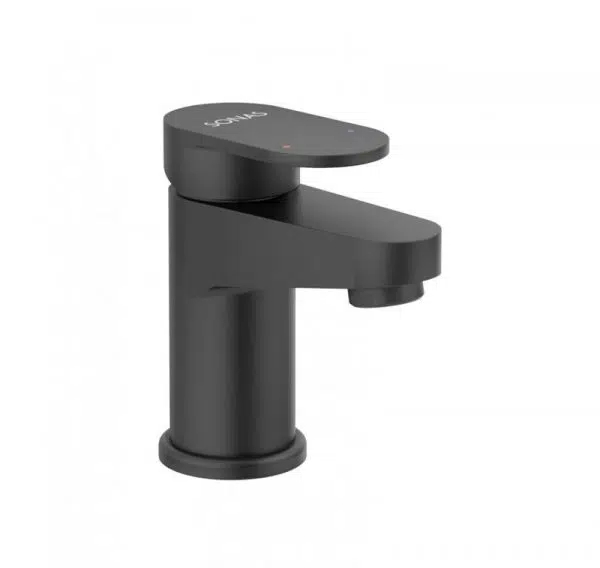 norfolk black basin mixer
