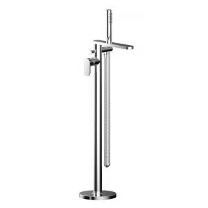 Norfolk Chrome Floor Standing Bath Shower Mixer