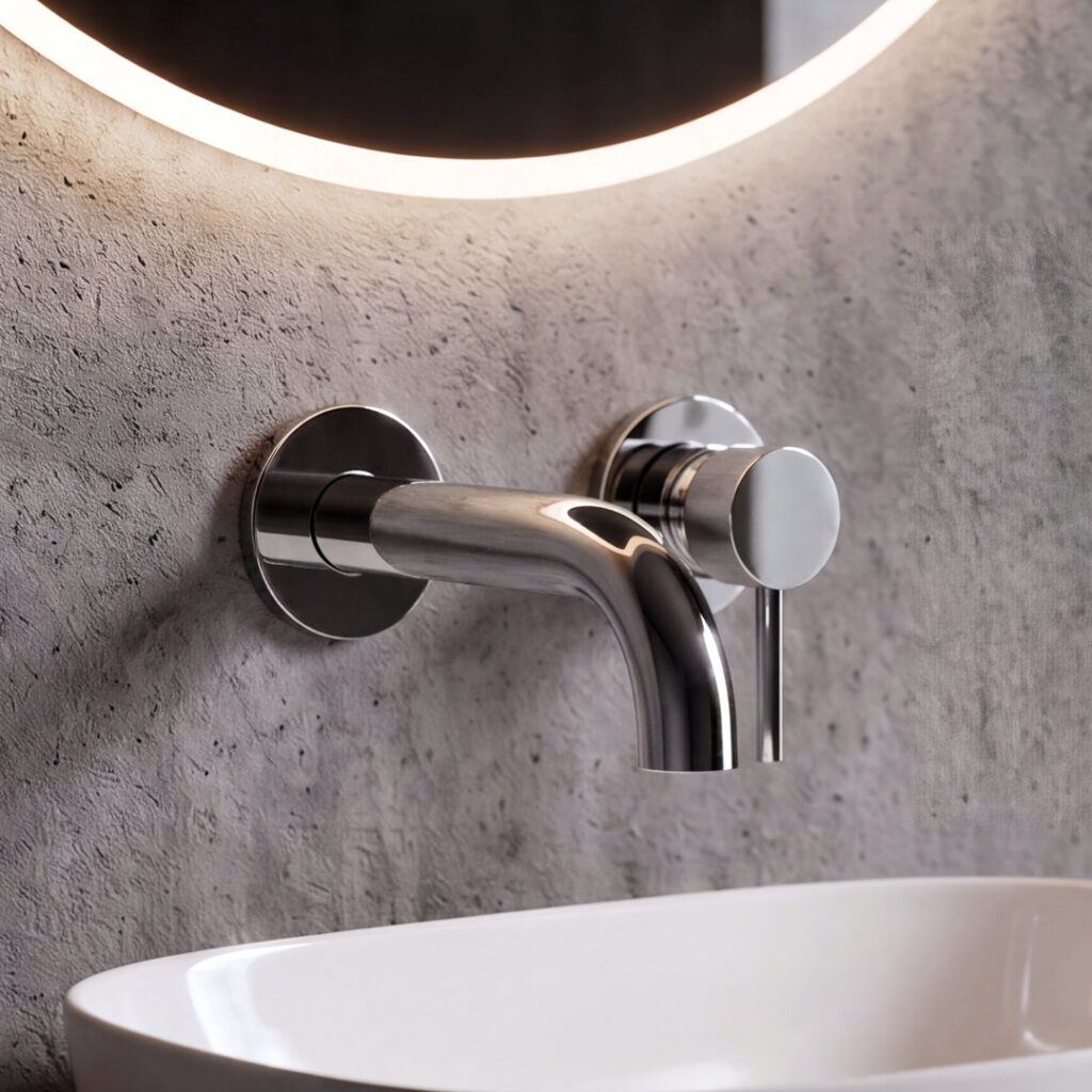 Titan wall hung basin mixer tap | My Life Bathrooms | Delivery UK And Ireland