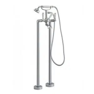 Traditional Lever Floor Standing Bath Shower Mixer