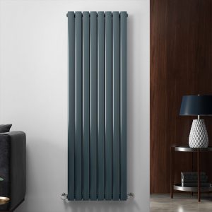 Nika vertical anthracite designer radiator