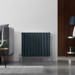 Nika horizontal anthracite designer radiator