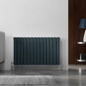 Nika horizontal anthracite designer radiator