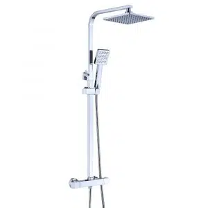 Observa square exposed bar shower