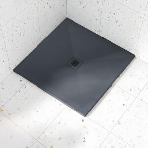Anthracite Square Slate Shower Tray | Shower Trays | Bathshed | Next day dispatch ireland and the UK