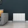 Verona White Horizontal | Designer Radiators | Heating | Delivery Ireland and the UK | Bathshed