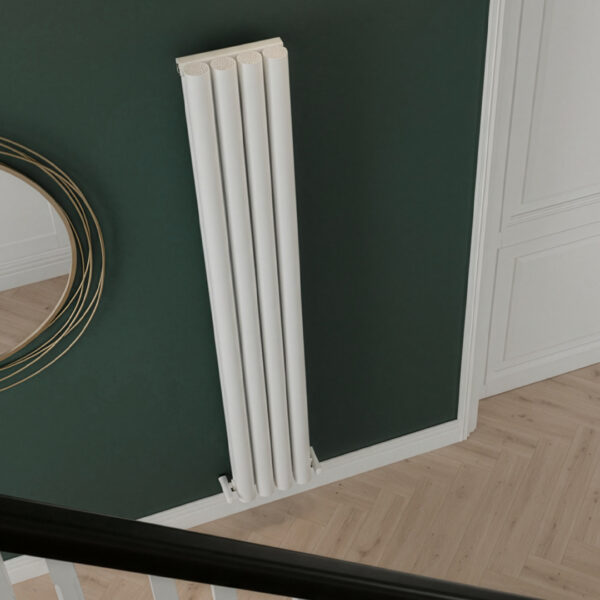 Vista Vertical Aluminium Designer Radiator | Clearance Stock | Bathshed | Nationwide delivery UK and Ireland