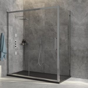 aspect sliding shower panel